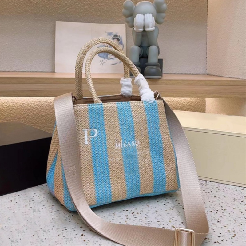 2023 Striped Straw Beach Bags designer bag woman handbag crossbody shoulder tote bag luxurys handbags fashion totes letters Small 5A, Stripe green(26*20cm)
2023 Striped Straw Beach Bags designer bag woman handbag crossbody shoulder tote bag luxurys handbags fashion totes letters Small 5A, Stripe green(26*20cm)