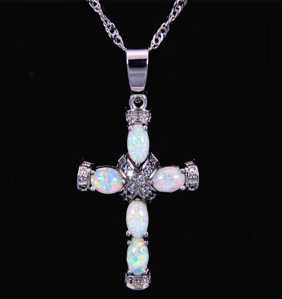 Christian Cross White Fire Opal Stone Silver Plated Pendants For Women PJ160110048556299
Christian Cross White Fire Opal Stone Silver Plated Pendants For Women PJ160110048556299