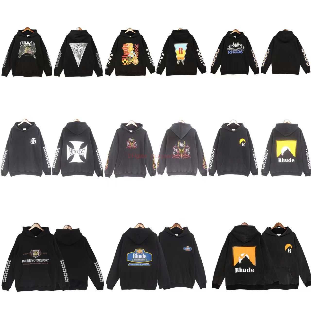 Designer Clothing Mens Sweatshirts Hoodies Rhude Series Washed Old Large Print Hoodie for Men Women High Street Loose Casual Hoodie Ins Fashion Streetwear Pullover, Shipping fee
Designer Clothing Mens Sweatshirts Hoodies Rhude Series Washed Old Large Print Hoodie for Men Women High Street Loose Casual Hoodie Ins Fashion Streetwear Pullover, Shipping fee