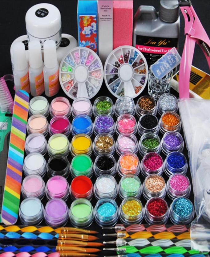 Pro Acrylic Power Manicure Nail Kit Acrylic Liquid Tips Cutter Glitter Rhinestones File Brush Manicure Nail Art Tool Set Gel Kit3667736
Pro Acrylic Power Manicure Nail Kit Acrylic Liquid Tips Cutter Glitter Rhinestones File Brush Manicure Nail Art Tool Set Gel Kit3667736
