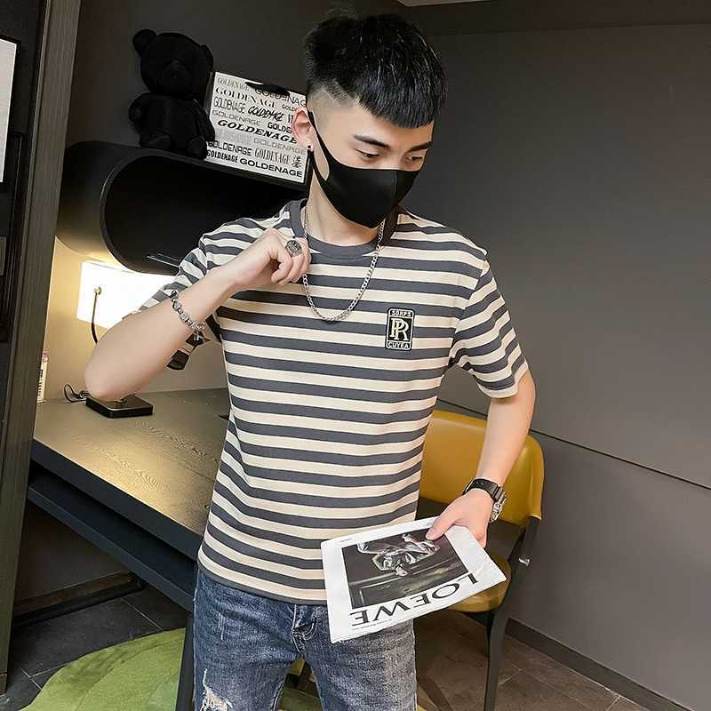 Summer T-shirt Men's Ins Fashion Brand Stripe Half Sleeve 2023 New Men's Half Sleeve Summer Clothing Half SleeveV7FU, Grey
Summer T-shirt Men's Ins Fashion Brand Stripe Half Sleeve 2023 New Men's Half Sleeve Summer Clothing Half SleeveV7FU, Grey