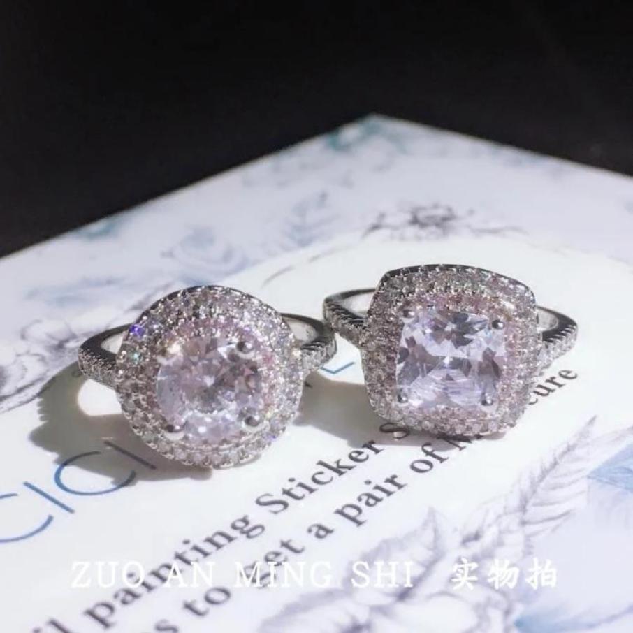 US GIA certificate Rings Prong Setting Surround With Tiny CZ Paved Silver Color Engagement Ring Women Jewelry Gifts3264002
US GIA certificate Rings Prong Setting Surround With Tiny CZ Paved Silver Color Engagement Ring Women Jewelry Gifts3264002