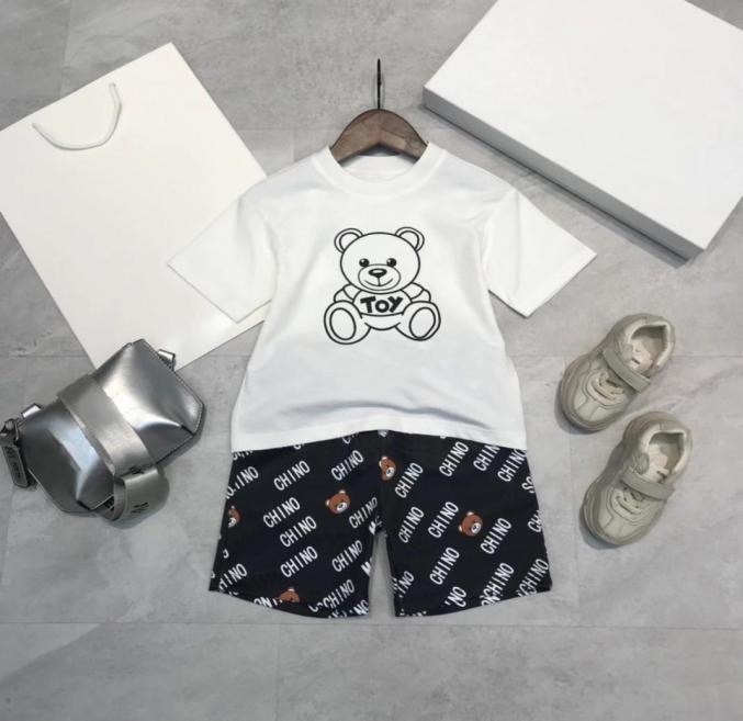 designer kids casual tshirtshorts sets childrens suit brand boys clothing cotton tees size 1001504851596, White
designer kids casual tshirtshorts sets childrens suit brand boys clothing cotton tees size 1001504851596, White