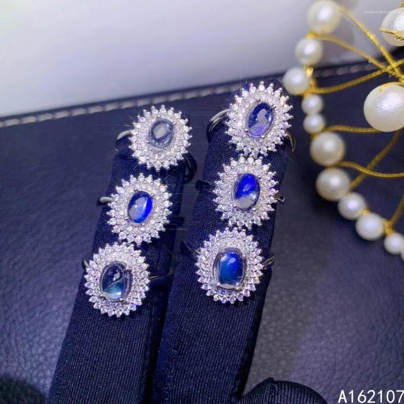 Cluster Rings Exquisite Jewelry 925 Sterling Silver Inset With Natural Transparent Gemstone Feminine Luxury Fashion Moonstone Adjustable
Cluster Rings Exquisite Jewelry 925 Sterling Silver Inset With Natural Transparent Gemstone Feminine Luxury Fashion Moonstone Adjustable