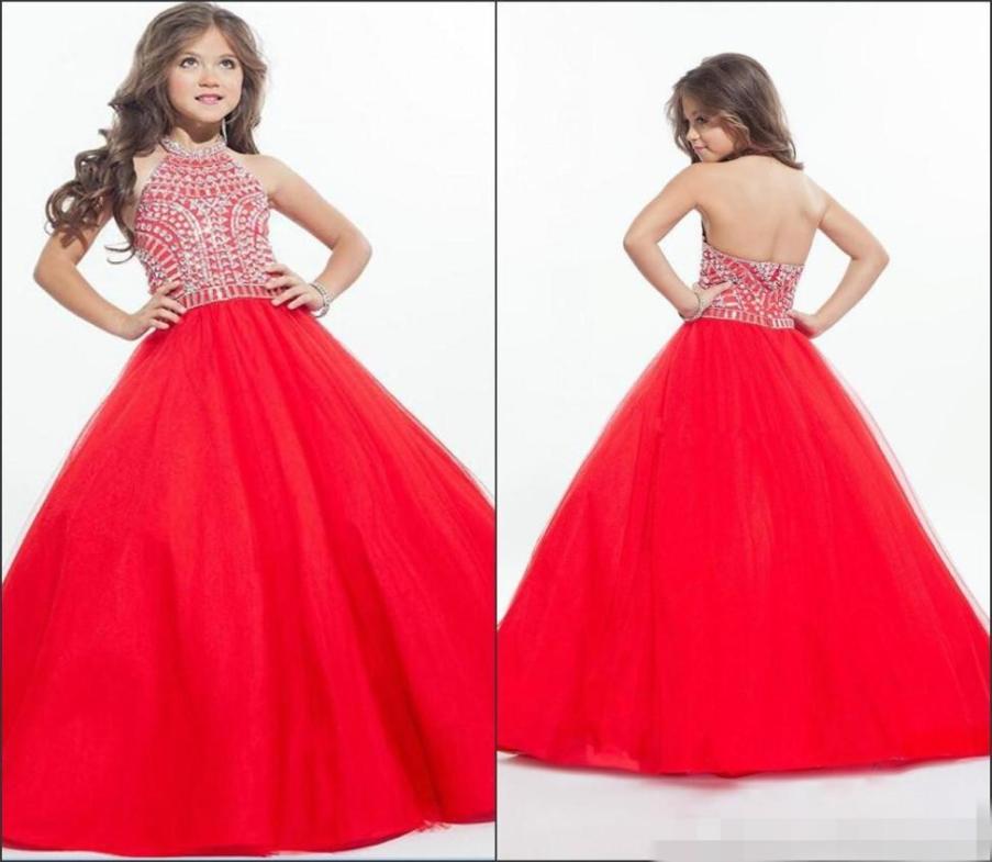 Ritzee Crystals Girls Pageant Dresses for Kid ALine Halter Beaded Backless Sweet Girls Gowns for Party Communion Gown6225079, Red
Ritzee Crystals Girls Pageant Dresses for Kid ALine Halter Beaded Backless Sweet Girls Gowns for Party Communion Gown6225079, Red