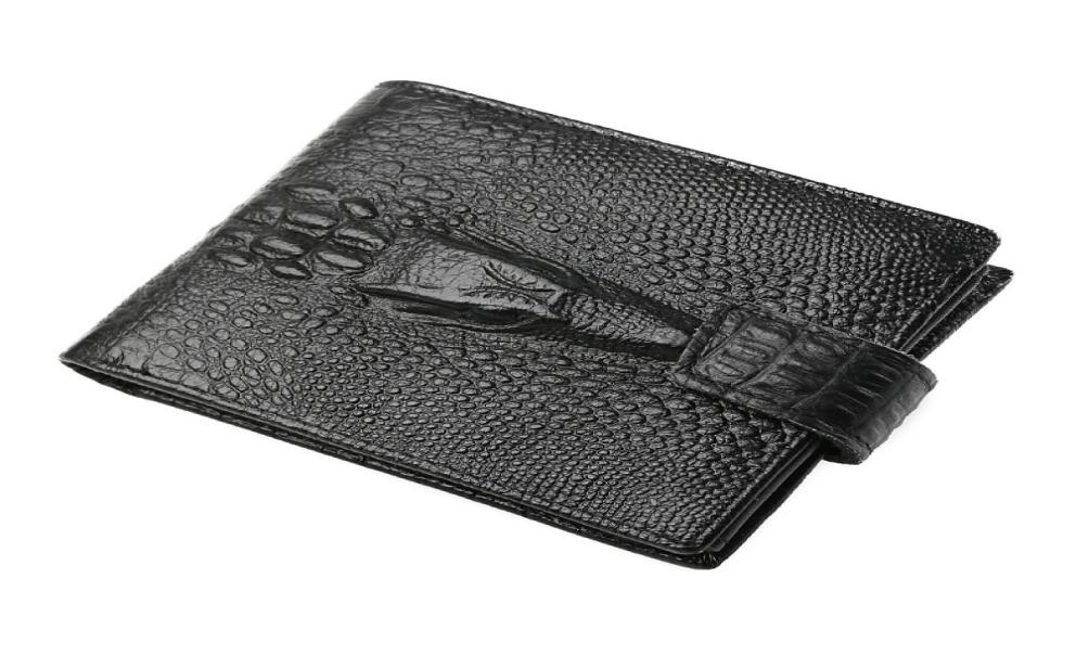 Fashion Genuine Leather men039s wallet crocodile pattern business casual short wallets designer leather quality brown purses gi2031558, Black
Fashion Genuine Leather men039s wallet crocodile pattern business casual short wallets designer leather quality brown purses gi2031558, Black