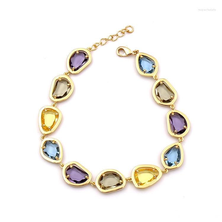Charm Bracelets Funmode Luxury Multicolor Cubic Zircon Women Adjustable Bangle Party Jewelry Pulsera Wholesale FB126
Charm Bracelets Funmode Luxury Multicolor Cubic Zircon Women Adjustable Bangle Party Jewelry Pulsera Wholesale FB126