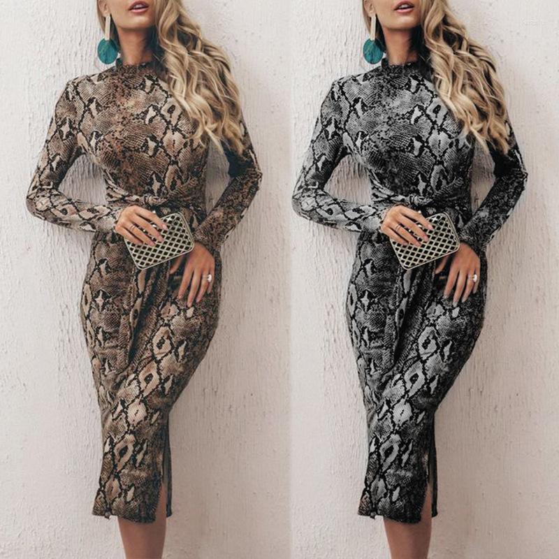 Casual Dresses 2023 Spring/Summer Women' Lopard Snake Print Long Sleeve Slim Fit Bodycon Dress Party Formal Club, Beige
Casual Dresses 2023 Spring/Summer Women' Lopard Snake Print Long Sleeve Slim Fit Bodycon Dress Party Formal Club, Beige