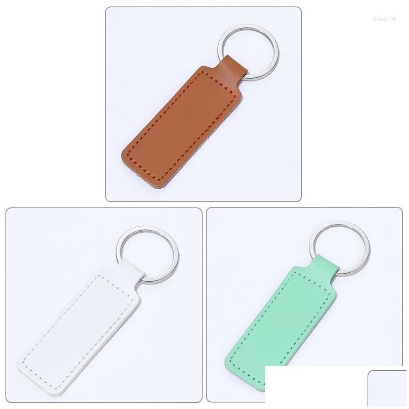 Keychains Lanyards Creative Pu Leather Key Chain Simple Business Car Accessories Pendant Drop Delivery Fashion Dh01F
Keychains Lanyards Creative Pu Leather Key Chain Simple Business Car Accessories Pendant Drop Delivery Fashion Dh01F