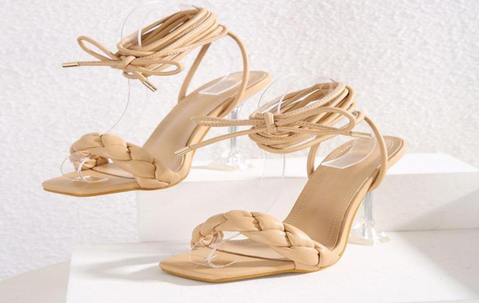 Sandals Summer Women Gladiator Knee High Square Open Toe Lace Up Cross Strappy Weave Clear Transparent Heel Fashion Shoe7297366, Black
Sandals Summer Women Gladiator Knee High Square Open Toe Lace Up Cross Strappy Weave Clear Transparent Heel Fashion Shoe7297366, Black