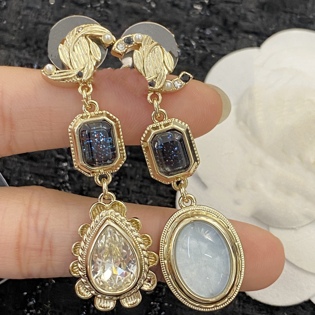 classic luxury Stud Earing Designer for women Earrings jewelry letter ccity Woman gold Earring 41