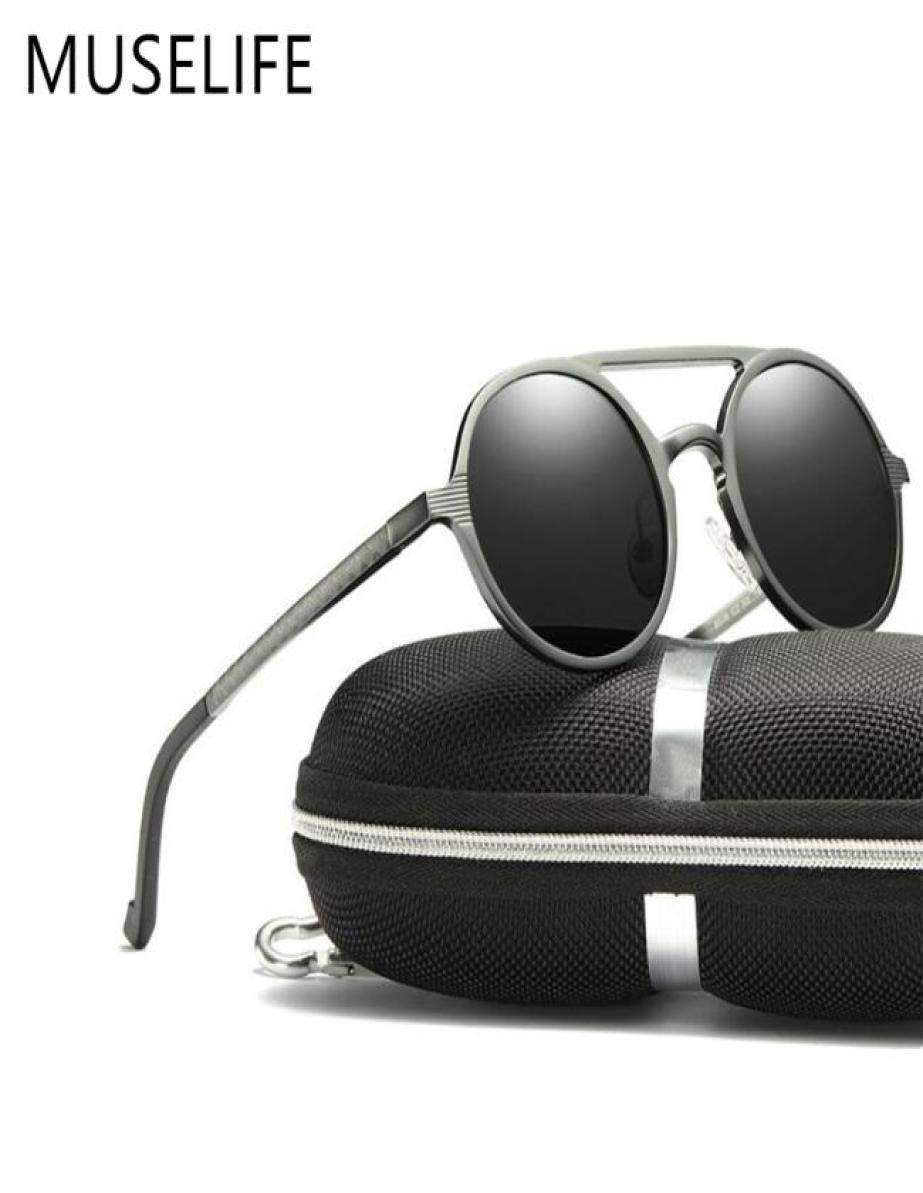 MUSELIFE brand aluminum magnesium polarized sunglasses sunglasses men039s round driving punk glasses shadow Oculus masculino Y28636162
MUSELIFE brand aluminum magnesium polarized sunglasses sunglasses men039s round driving punk glasses shadow Oculus masculino Y28636162