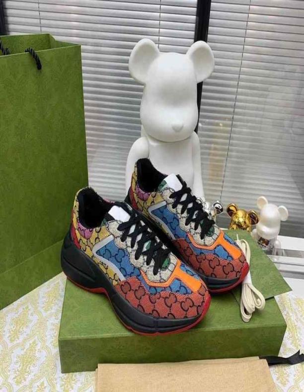 Designer Sneakers Casual Shoes Leather Thick Soled Mens Women Dad Sneaker Vintage LaceUP Increase Platform Leisure Flat Shoe G2209930048, Blue
Designer Sneakers Casual Shoes Leather Thick Soled Mens Women Dad Sneaker Vintage LaceUP Increase Platform Leisure Flat Shoe G2209930048, Blue