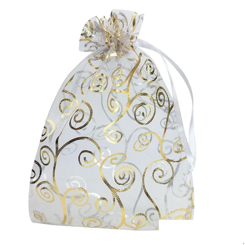 Jewelry Pouches Bags 100Pcs 4X6 Inches Dstrings Organza Gift Candy Wedding Favors White With Gold Drop Delivery Packaging Display Dh5Qf
Jewelry Pouches Bags 100Pcs 4X6 Inches Dstrings Organza Gift Candy Wedding Favors White With Gold Drop Delivery Packaging Display Dh5Qf