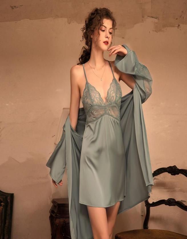 Women039s Sleepwear Night Sleep Dress Women Underwear Lingerie Sling Lace Embroidery VNeck Sexy Nightdress Silk Nightgown Cros6466517, Black
Women039s Sleepwear Night Sleep Dress Women Underwear Lingerie Sling Lace Embroidery VNeck Sexy Nightdress Silk Nightgown Cros6466517, Black