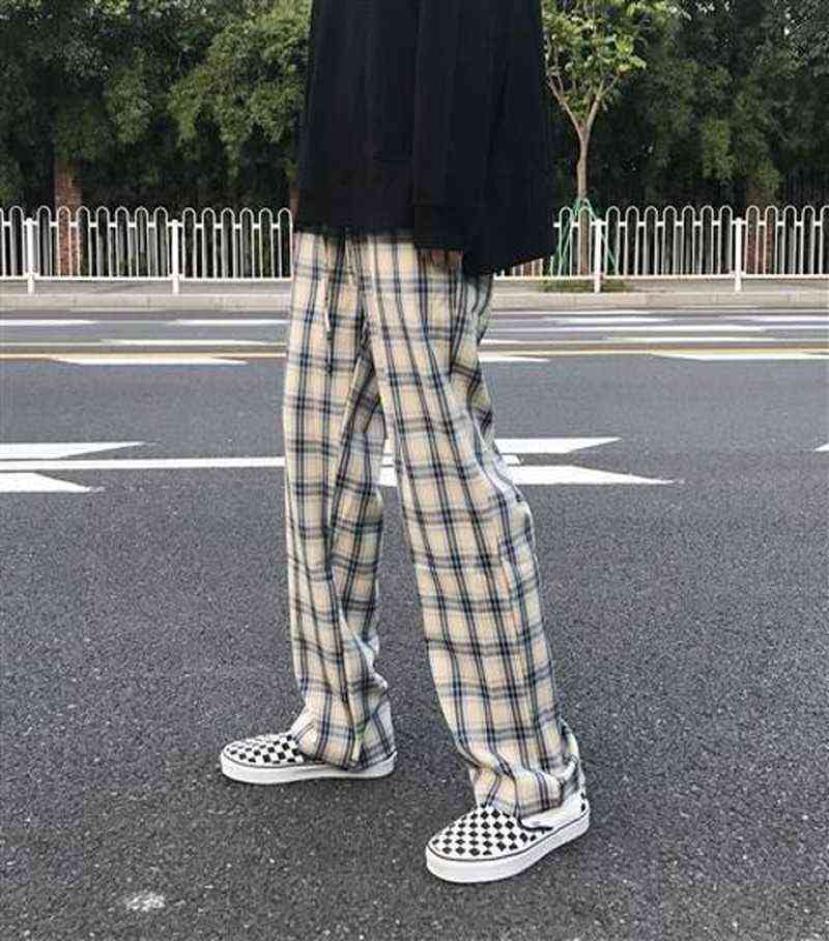 HOUZHOU Plaid Pants Men Streetwear Baggy Fashion Wide Leg Checked Trousers Male Summer Loose Casual Harajuku Korean Streetwear G228463107, Multi
HOUZHOU Plaid Pants Men Streetwear Baggy Fashion Wide Leg Checked Trousers Male Summer Loose Casual Harajuku Korean Streetwear G228463107, Multi