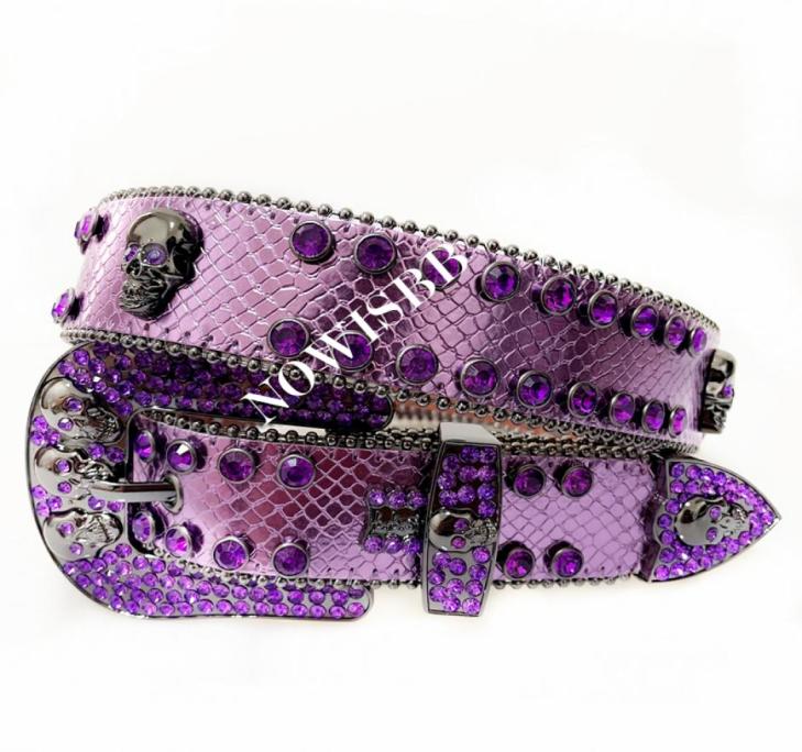 Punk Skull Bb Rhinestone Simon Belts Luxury Brand Men Black Leather Strap Western Cowboy Crystal Studded Diamond Bling Belt Women8339994
Punk Skull Bb Rhinestone Simon Belts Luxury Brand Men Black Leather Strap Western Cowboy Crystal Studded Diamond Bling Belt Women8339994