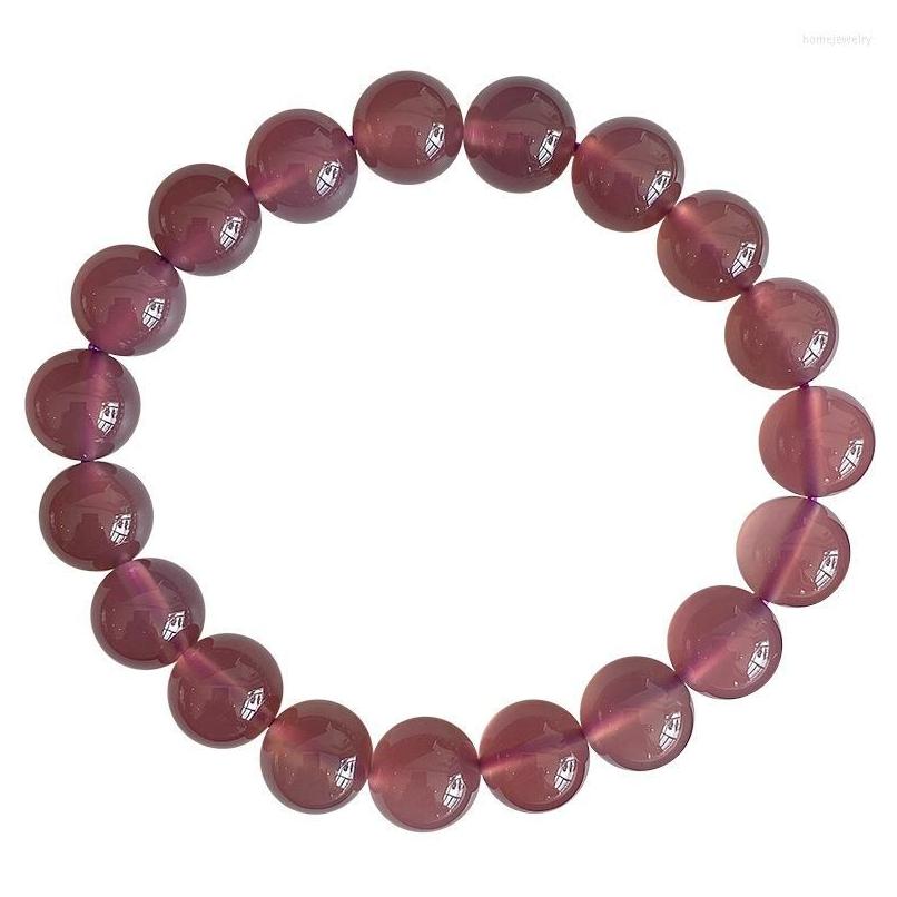 Beaded Strand Wholesale Purple Grey Chalcedony Natural Crystal Bracelet Round Beads Bangle Luck For Women Girl Gift Fashion Jewelry Dh6An
Beaded Strand Wholesale Purple Grey Chalcedony Natural Crystal Bracelet Round Beads Bangle Luck For Women Girl Gift Fashion Jewelry Dh6An