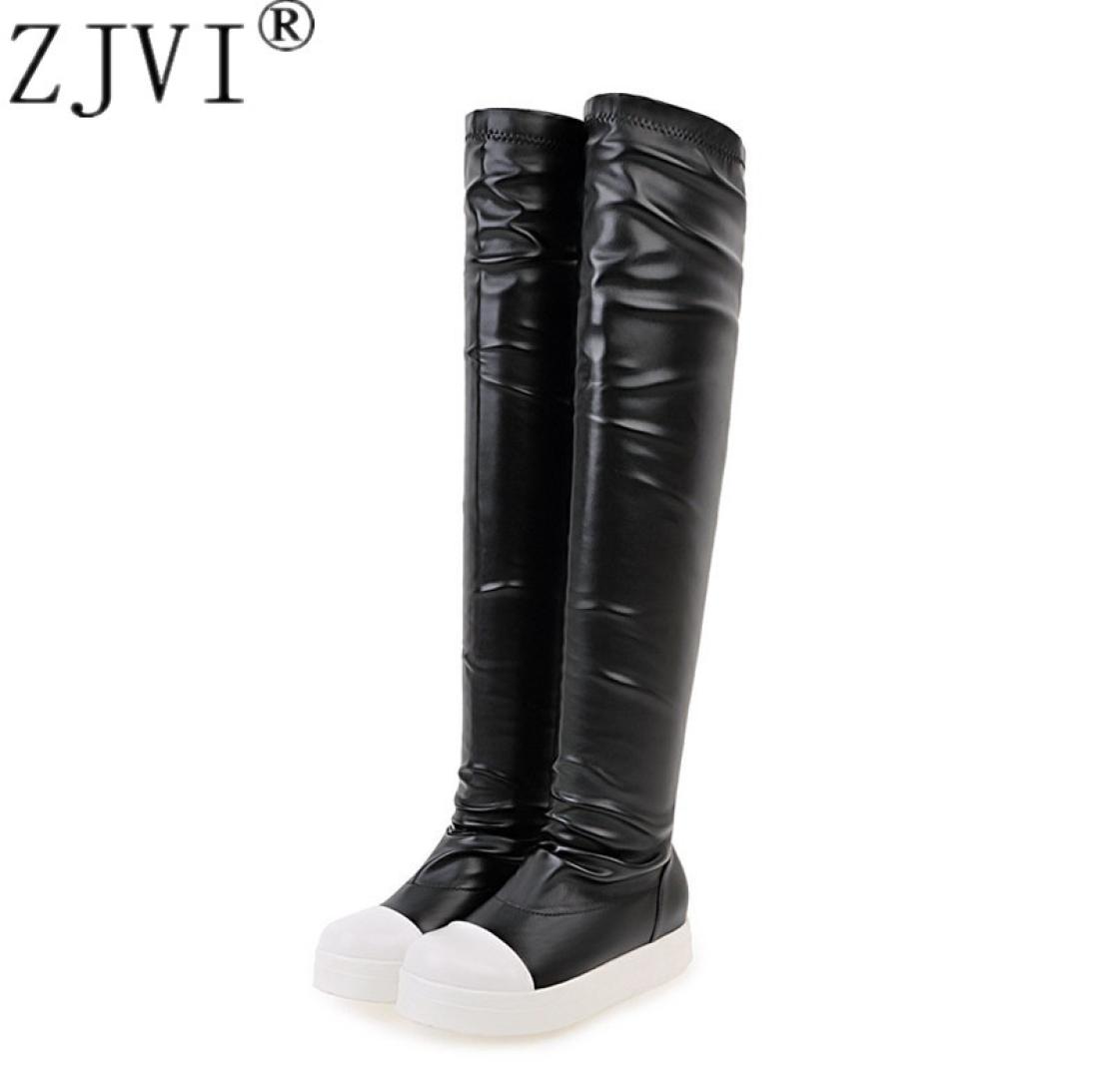 ZJVI woman over the knee boots for women winter autumn thigh high snow boots woman platform ladies waterproof black flats shoes2018001127
ZJVI woman over the knee boots for women winter autumn thigh high snow boots woman platform ladies waterproof black flats shoes2018001127