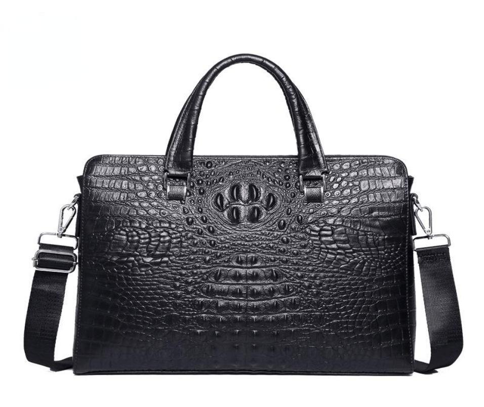 Briefcases Top Real Leather Alligator Pattern Briefcase Men039s Single Shoulder Bag Highquality Business Laptop 14 Inch Comput7591545, Black
Briefcases Top Real Leather Alligator Pattern Briefcase Men039s Single Shoulder Bag Highquality Business Laptop 14 Inch Comput7591545, Black