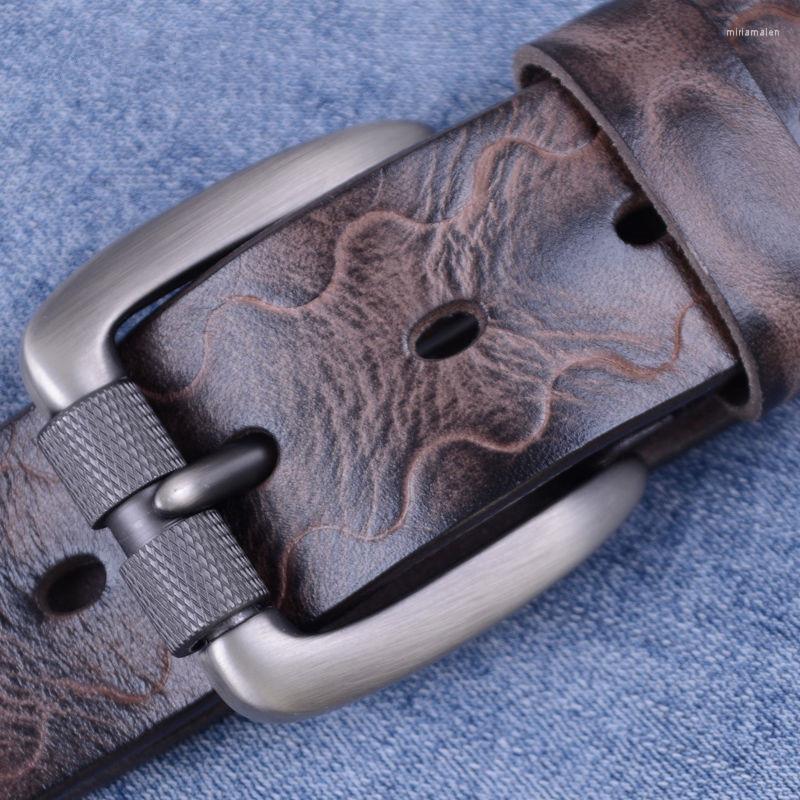 Belts Men's Leather Pin Buckle Belt Retro First Layer Cowhide Personality Young And Middle-aged Casual Trend Jeans, Black
Belts Men's Leather Pin Buckle Belt Retro First Layer Cowhide Personality Young And Middle-aged Casual Trend Jeans, Black