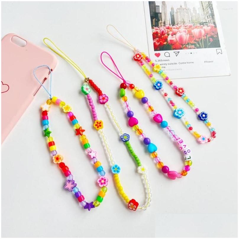 Keychains Lanyards Hi Man Handmade Candy Color Evil Eye Star Flower Beaded Keychain Women Personality Wild Mobile Phone Pendant Je Dh8Rm
Keychains Lanyards Hi Man Handmade Candy Color Evil Eye Star Flower Beaded Keychain Women Personality Wild Mobile Phone Pendant Je Dh8Rm