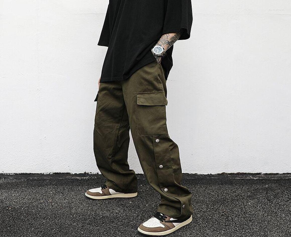 Men039s Pants Elastic Waist Multipockets L Mens Cargo Wide Leg Streetwear Black Oversized Loose Hip Hop Trousers 425269310173 
Men039s Pants Elastic Waist Multipockets L Mens Cargo Wide Leg Streetwear Black Oversized Loose Hip Hop Trousers 425269310173