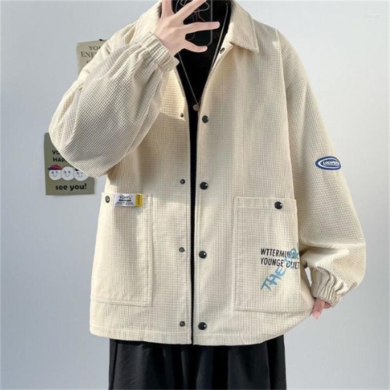 Men's Jackets Men's 2023 Spring Autumn Thin Jacket Single-breasted Casual Tide Streetwear Loose Tops, Apricot
Men's Jackets Men's 2023 Spring Autumn Thin Jacket Single-breasted Casual Tide Streetwear Loose Tops, Apricot