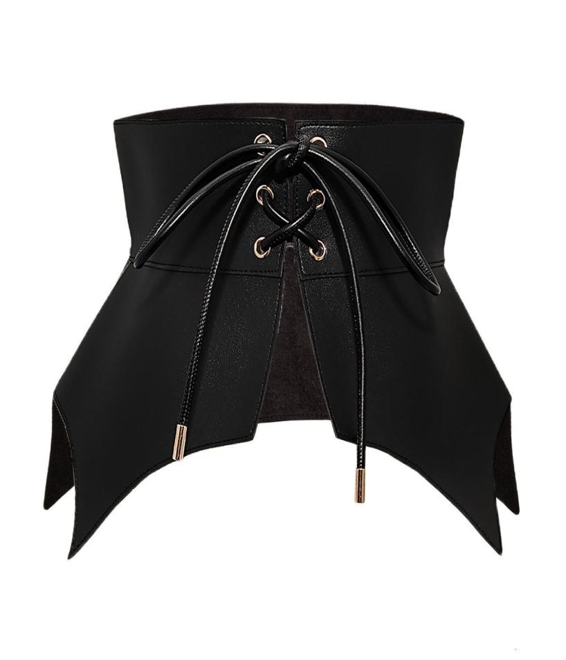 Belts Black Irregular Leather Long Wide Belt Punk Style Women Fashion Autumn Winter Lace Up PU Waistband Corset 2211283101972
Belts Black Irregular Leather Long Wide Belt Punk Style Women Fashion Autumn Winter Lace Up PU Waistband Corset 2211283101972