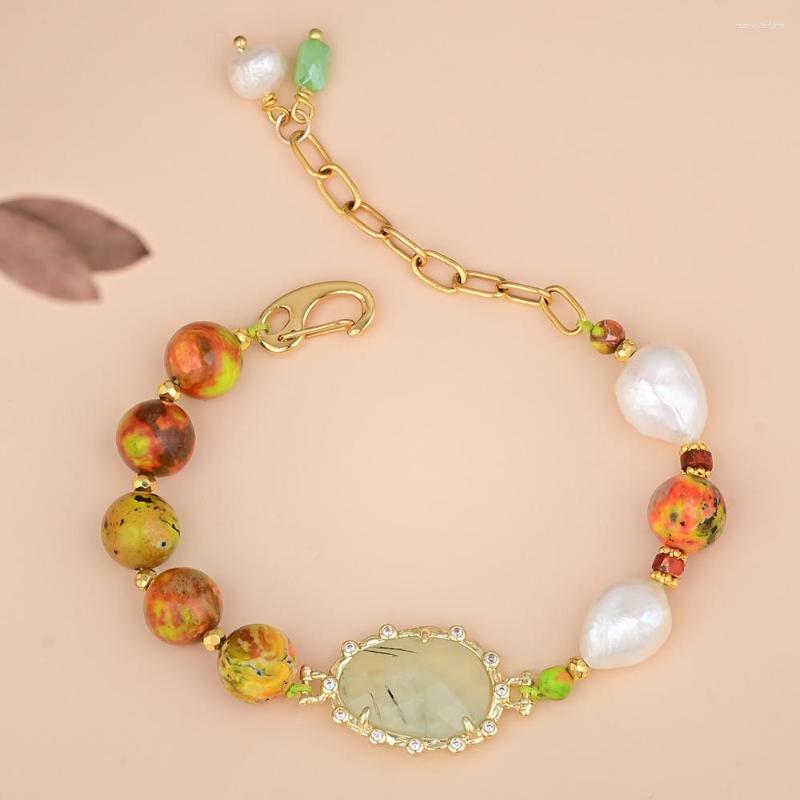 Link Bracelets Bright Colored Natural Stone Handmade Bracelet BOHO Grape Gift For Young Girls Wholesale&Drop
Link Bracelets Bright Colored Natural Stone Handmade Bracelet BOHO Grape Gift For Young Girls Wholesale&Drop
