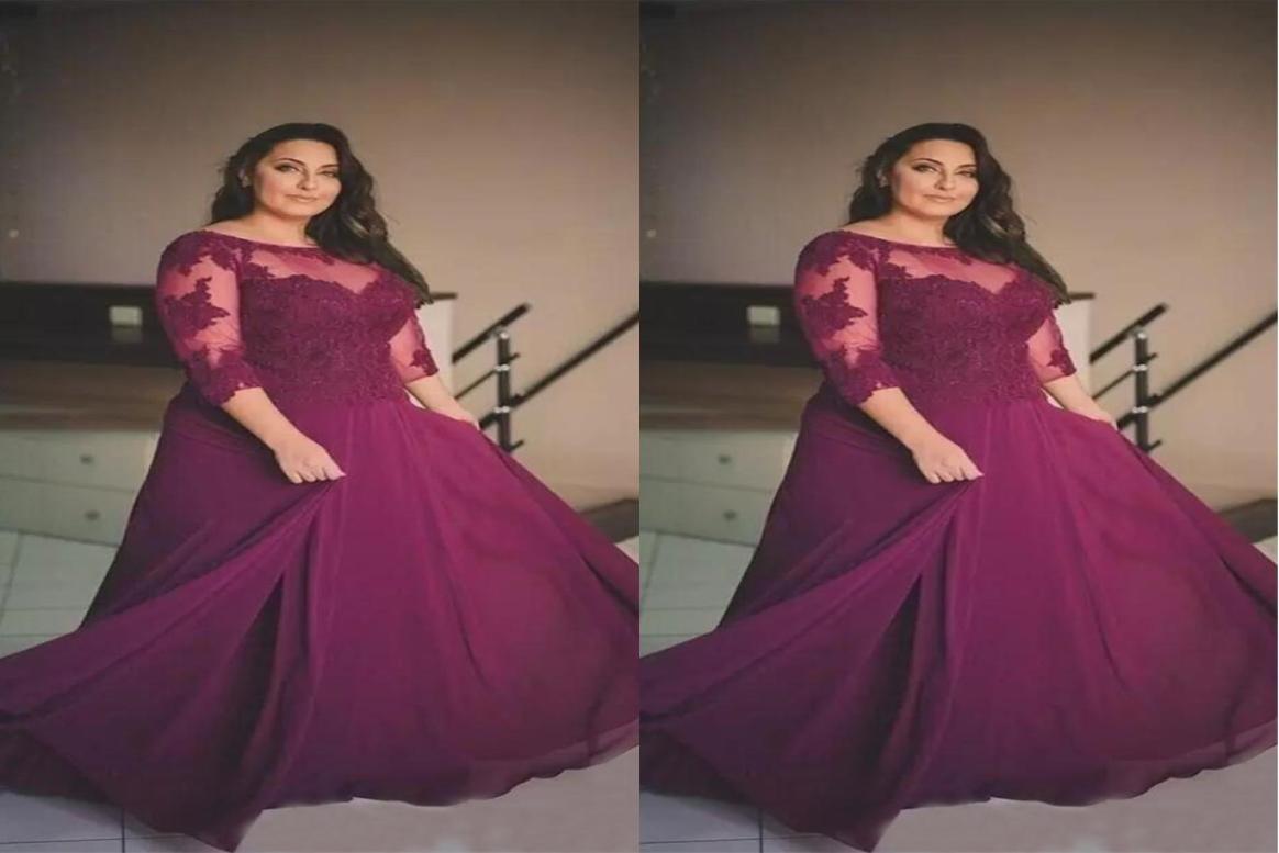 Plus Size Burgundy Prom Dresses Lace Applique Half Long Sleeve Evening Gowns Sheer Neck Special Cheap Formal Party Dresses SD33553353262, Brown
Plus Size Burgundy Prom Dresses Lace Applique Half Long Sleeve Evening Gowns Sheer Neck Special Cheap Formal Party Dresses SD33553353262, Brown