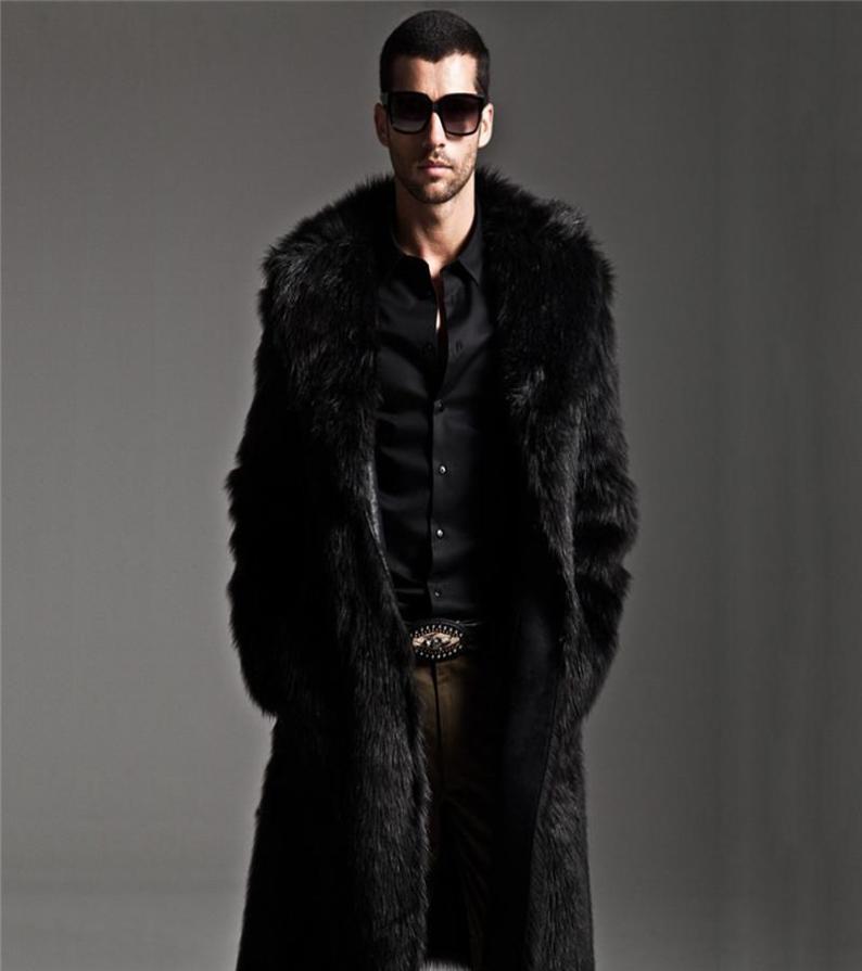 Long Faux Fur Coat Men Winter Jacket Mens Punk Parka Jackets Full Length Leather Overcoats Male Manteau Plus Size1292843, Black
Long Faux Fur Coat Men Winter Jacket Mens Punk Parka Jackets Full Length Leather Overcoats Male Manteau Plus Size1292843, Black