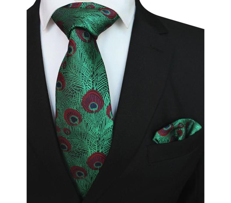 Tie RBOCOTT Peacock Feathers Pattern Necktie With Handkerchief Set For Men Men039s 8cm Pocket Square Red Blue Green For Wedding5701360
Tie RBOCOTT Peacock Feathers Pattern Necktie With Handkerchief Set For Men Men039s 8cm Pocket Square Red Blue Green For Wedding5701360