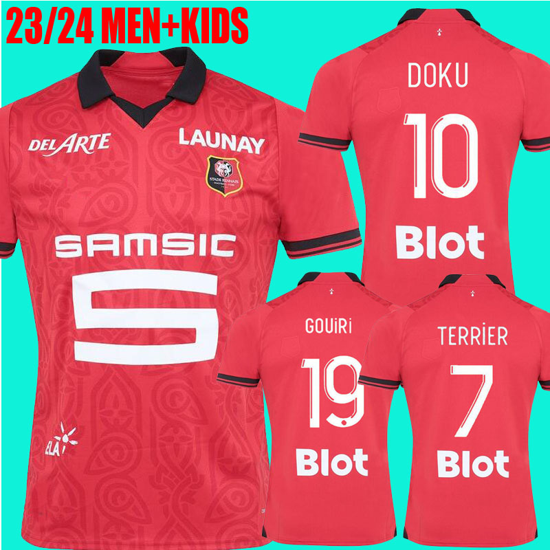 23 24 Stade Rennais soccer jerseys home Rennes maillot de foot 2023 2024 Toko Ekambi BOURIGEAUD TERRIER DOKU GOUIRI KALIMUENDO uniform men kids kit football shirts, 23/24 home
23 24 Stade Rennais soccer jerseys home Rennes maillot de foot 2023 2024 Toko Ekambi BOURIGEAUD TERRIER DOKU GOUIRI KALIMUENDO uniform men kids kit football shirts, 23/24 home