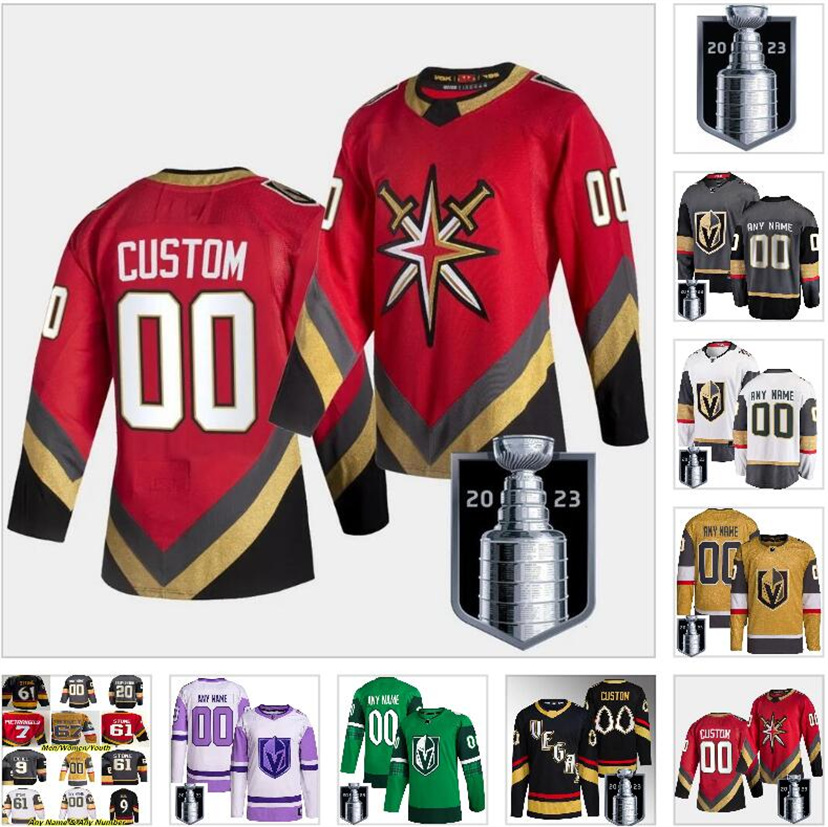 2023 Stanley Cup Jerseys Custom Vegas Golden Knights Hockey NHLLs Jack Eichel Mark Stone William Karlsson Alex Pietrangelo Jonathan Marchessault Shea Theodore, Color
2023 Stanley Cup Jerseys Custom Vegas Golden Knights Hockey NHLLs Jack Eichel Mark Stone William Karlsson Alex Pietrangelo Jonathan Marchessault Shea Theodore, Color