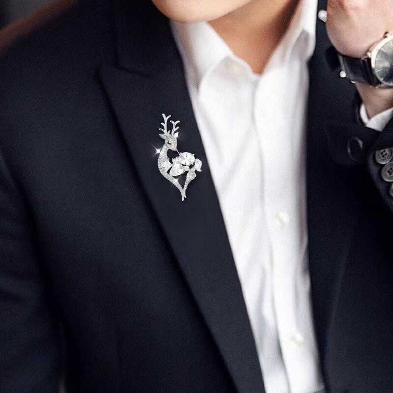 Xiaolu brooch for men and women's high beauty suits with accessories, high-end temperament, niche design, versatile pins
Xiaolu brooch for men and women's high beauty suits with accessories, high-end temperament, niche design, versatile pins