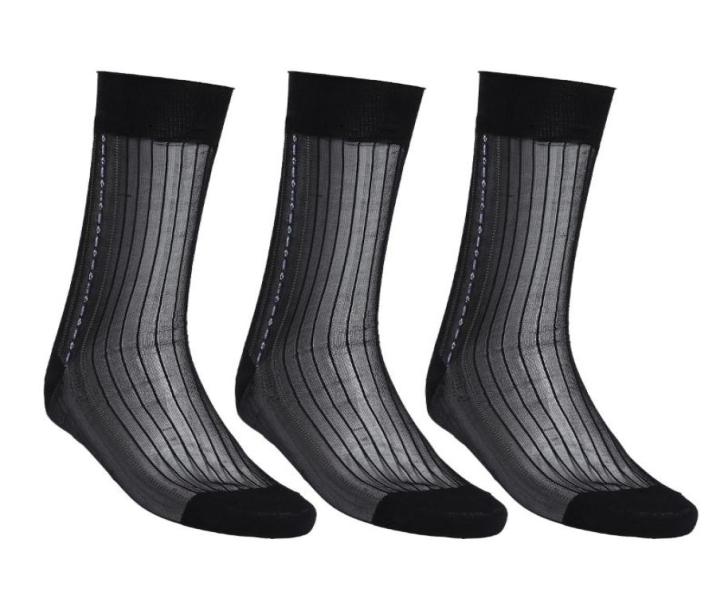 Men039s Socks 3 Pairs Mens Over The Calf Jacquard Stockings Striped Sheer Silk Elasticity Breathable Males Fashion Business6320670, Black
Men039s Socks 3 Pairs Mens Over The Calf Jacquard Stockings Striped Sheer Silk Elasticity Breathable Males Fashion Business6320670, Black