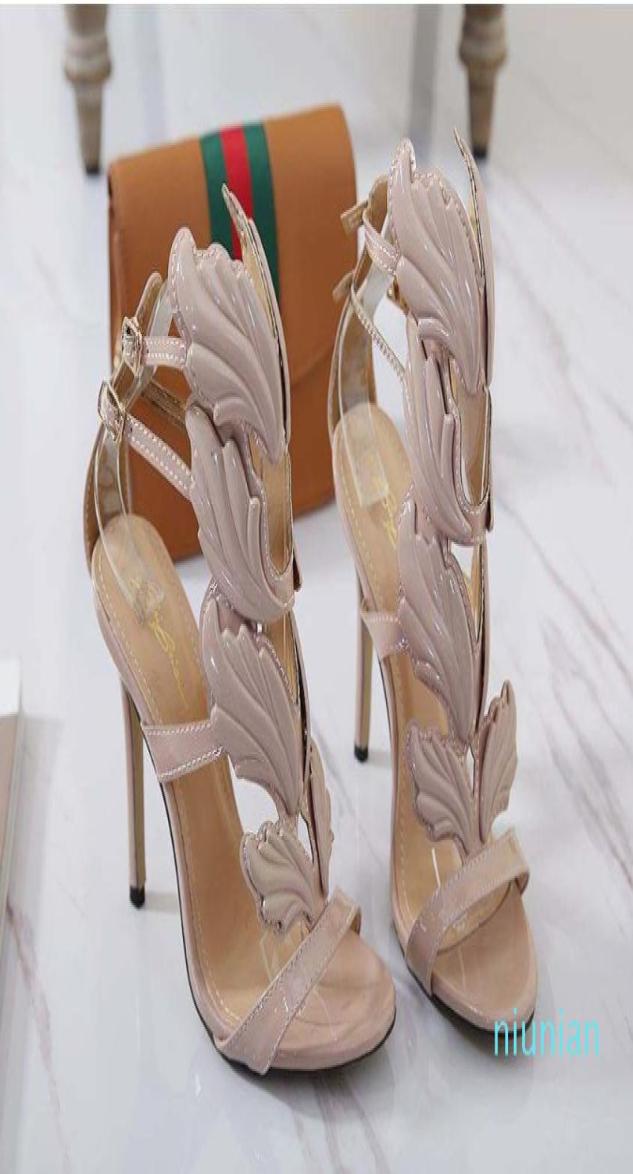 Sexy High Heels Flame Metal Leaf Wing Dress Shoes Women Sandals Designer Shoes Size 35 to 401197416, Grey
Sexy High Heels Flame Metal Leaf Wing Dress Shoes Women Sandals Designer Shoes Size 35 to 401197416, Grey