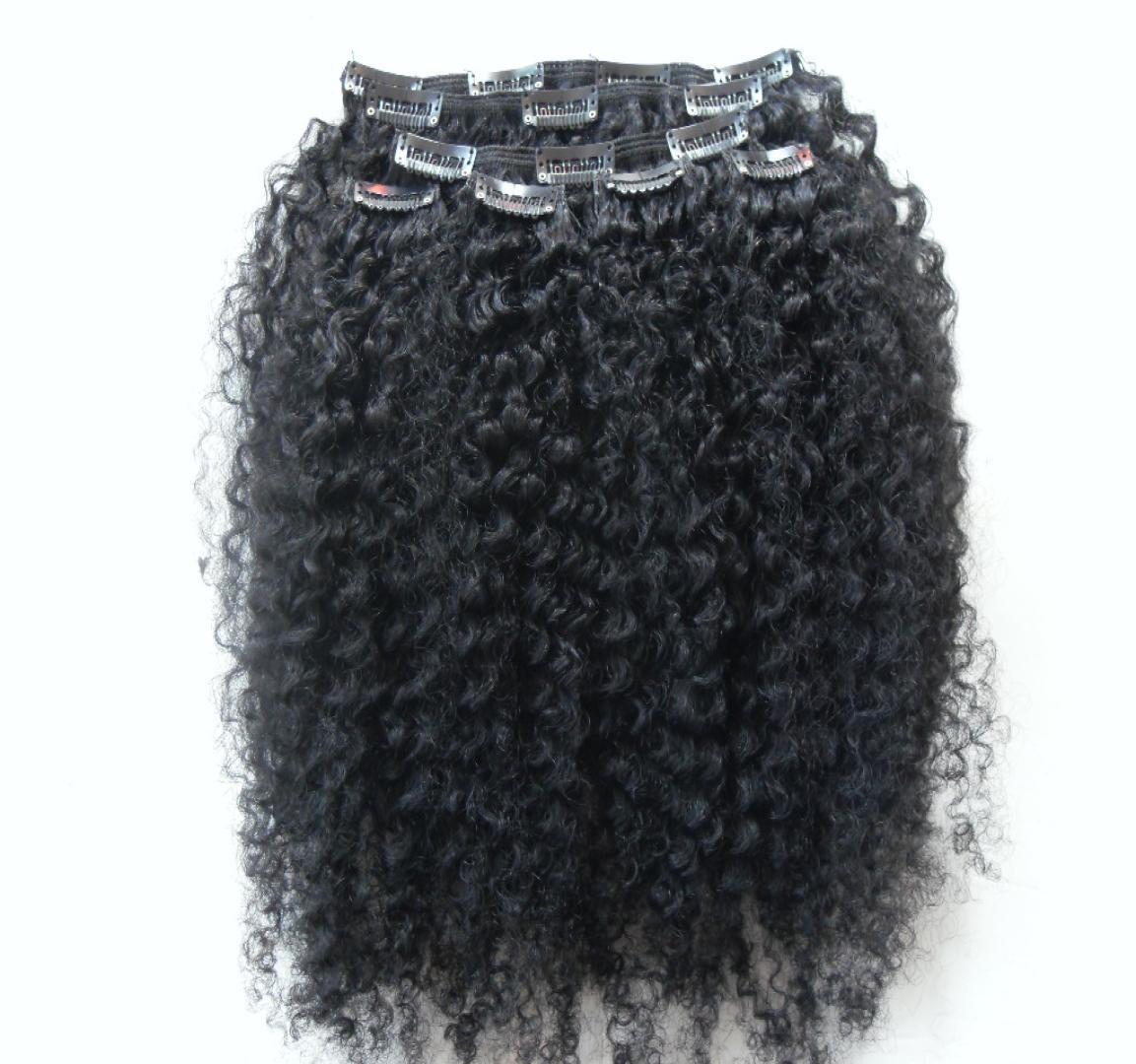 brazilian human virgin remy clip ins hair extensions kinky curls hair weft jet black 1 color3952015
brazilian human virgin remy clip ins hair extensions kinky curls hair weft jet black 1 color3952015