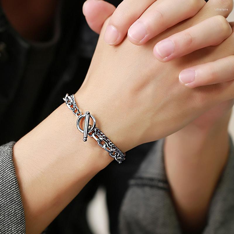 Charm Bracelets Double Layer Steel Color Bracelet For Men Husband Stainless Charms Link Chain Jewelry Birthday Gift
Charm Bracelets Double Layer Steel Color Bracelet For Men Husband Stainless Charms Link Chain Jewelry Birthday Gift
