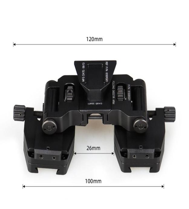 Tactical Accessories Night Vision Mount Adapter Adjustable PVS14 Binocular Bridge Adapter L4 G24 Holder Helmet Fast Mount9477436
Tactical Accessories Night Vision Mount Adapter Adjustable PVS14 Binocular Bridge Adapter L4 G24 Holder Helmet Fast Mount9477436