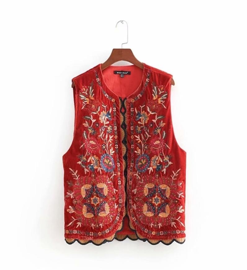 Women Vintage sequins flower embroidery vest jacket ladies retro national style patchwork casual velvet waistCoat CT154 Y2010128924980, Silver
Women Vintage sequins flower embroidery vest jacket ladies retro national style patchwork casual velvet waistCoat CT154 Y2010128924980, Silver
