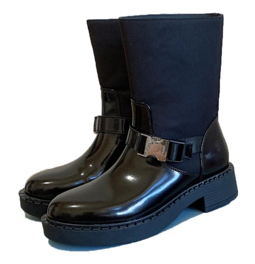 fall womens designer motorcycle ankle boots brushed leather and Re nylon booties9821573, Black
fall womens designer motorcycle ankle boots brushed leather and Re nylon booties9821573, Black