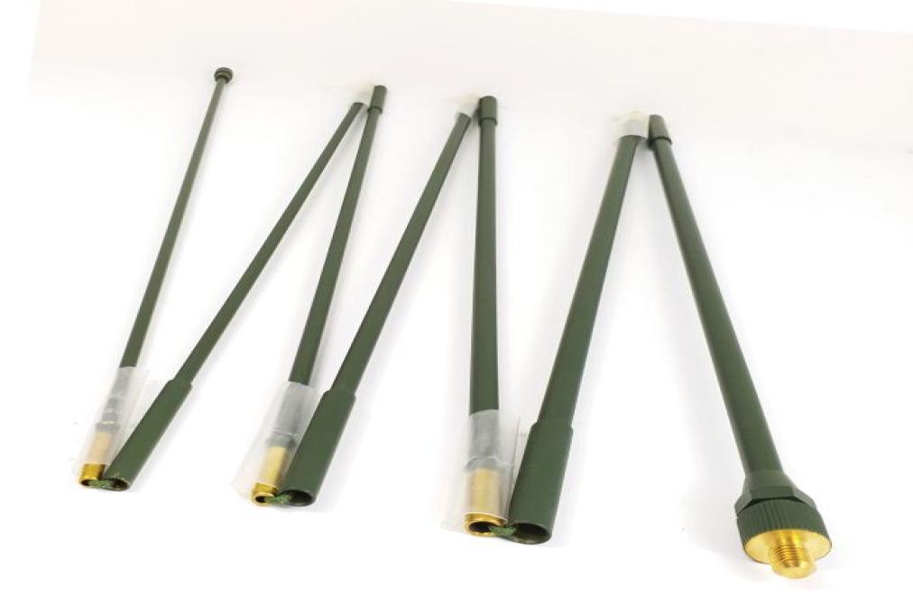 HF Manpack Collapsible 7 Element Whip Antenna 285 CM Length Receiving radio signal transmission5048839, Green
HF Manpack Collapsible 7 Element Whip Antenna 285 CM Length Receiving radio signal transmission5048839, Green