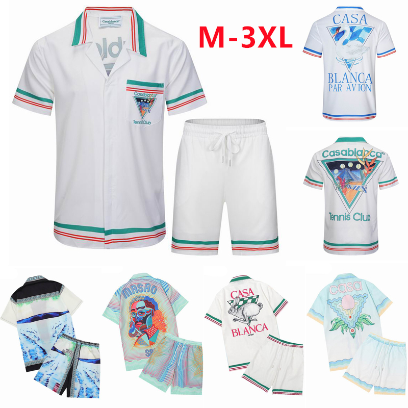 Casablancas Shirts Fashion Mens Womens Summer Tracksuits Casual Classic Letter Pattern Print Man Short Sleeve Shorts Boys Tees Colors casa Clothing Polos, 53
Casablancas Shirts Fashion Mens Womens Summer Tracksuits Casual Classic Letter Pattern Print Man Short Sleeve Shorts Boys Tees Colors casa Clothing Polos, 53