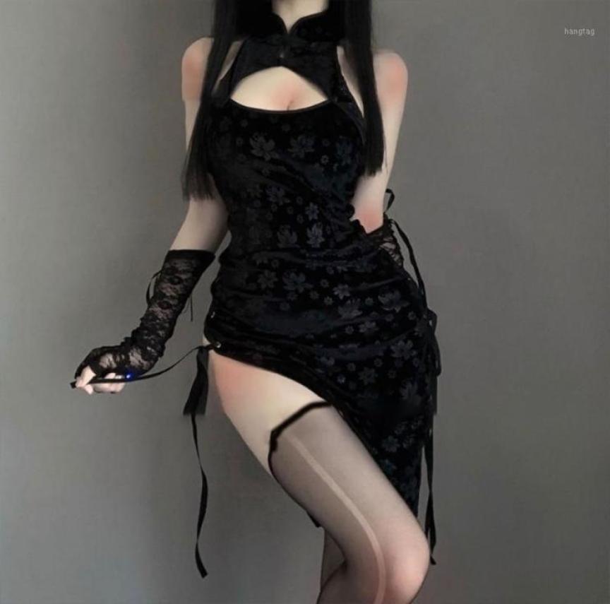 Jacquard Cheongsam Dress Cosplay Costume Erotic Anime Babydoll Dress Women Lace Outfit Fancy Slim Fit Open Chest Uniform19640733, Brown
Jacquard Cheongsam Dress Cosplay Costume Erotic Anime Babydoll Dress Women Lace Outfit Fancy Slim Fit Open Chest Uniform19640733, Brown
