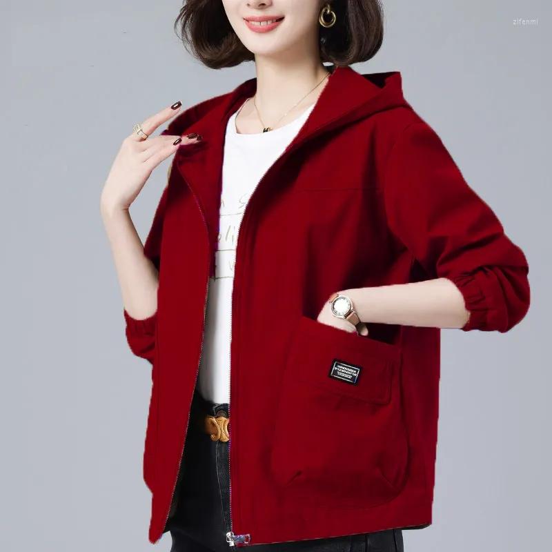 Women' Jackets Women With Big Pockets Windbreaker Middle-Aged Mother' Hooded Short Jacket Women' 2023 Spring Autumn Loose Outwear, Blue
Women' Jackets Women With Big Pockets Windbreaker Middle-Aged Mother' Hooded Short Jacket Women' 2023 Spring Autumn Loose Outwear, Blue
