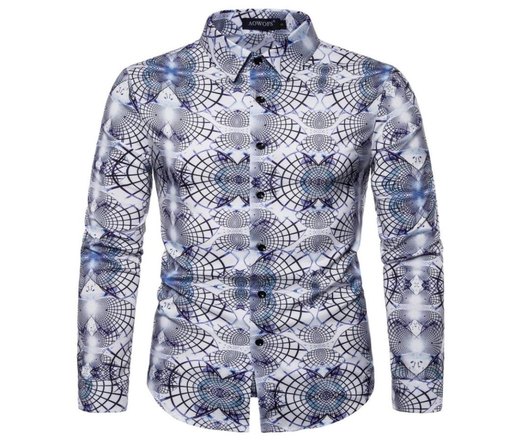 Whole mens designer casual dress shirts 2020 Spring Long Sleeve Digital Printing Lapel Neck Slim Fit Shirts mens breathable T1919467, White
Whole mens designer casual dress shirts 2020 Spring Long Sleeve Digital Printing Lapel Neck Slim Fit Shirts mens breathable T1919467, White