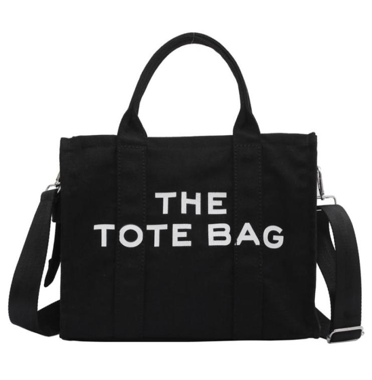 Women Handbag Large Canvas Tote Women Shoulder Bag Cloth Shopper 2021 Letter Printing Crossbody Ins4707194, Black
Women Handbag Large Canvas Tote Women Shoulder Bag Cloth Shopper 2021 Letter Printing Crossbody Ins4707194, Black