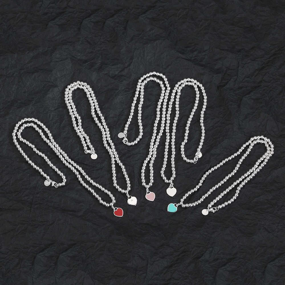 Pendant Necklaces 925 Sterling Silver Classic Luxury Accessories 4mm necklace Women's Party High Fashion Free shipping AA230526
Pendant Necklaces 925 Sterling Silver Classic Luxury Accessories 4mm necklace Women's Party High Fashion Free shipping AA230526